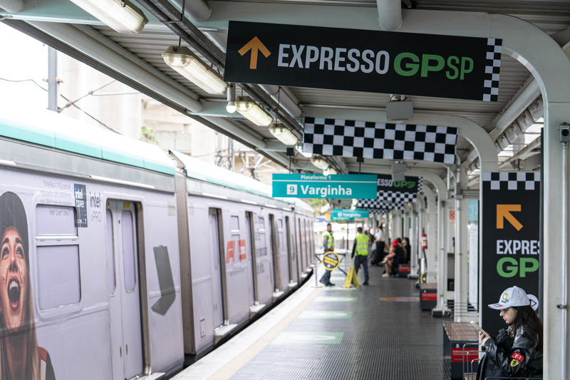 Trem Expresso para o GP São Paulo 2026