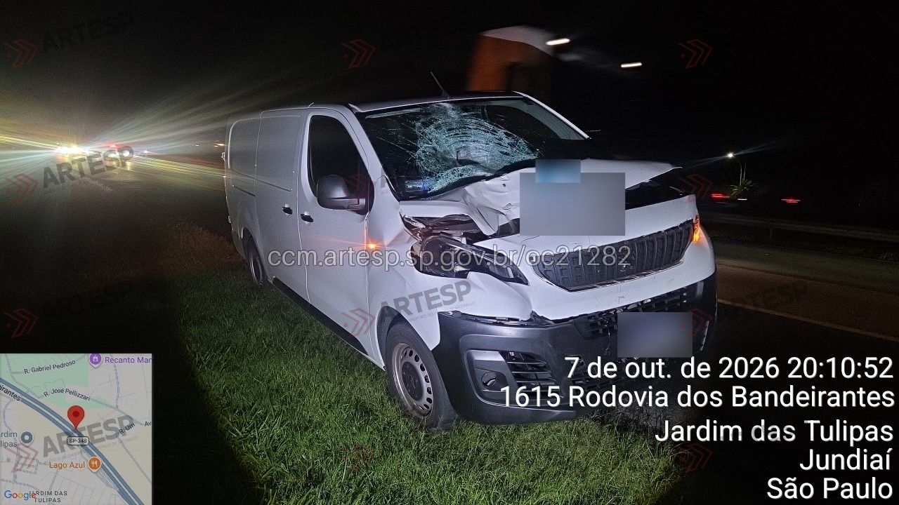 Van Peugeot Expert rodovia dos Bandeirantes
