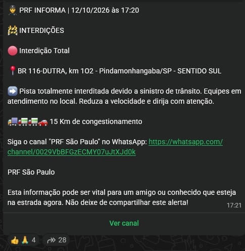 dutra km 102 pinda