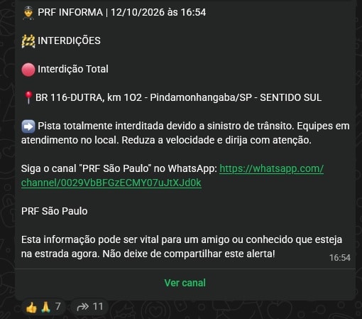 dutra km 102